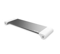 Celly Soporte Monitor con 4 USB Blanco