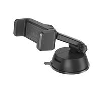 Celly Soporte Móvil Coche Ventosa, Soporte Universal Ajustable 360 ° para Smartphones y Navegadores, Negro