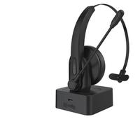 Celly SWHEADSETMONO Auriculares Inalámbrico Diadema Oficina/Centro de llamadas Bluetooth Base de carga Negro
