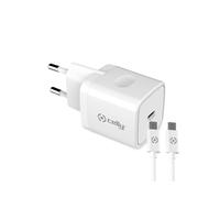CELLY Cargador Red 20W USBC & Cable USBC-Light BCO