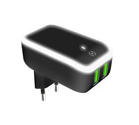 Celly tc2usbledbk cargador de dispositivo móvil universal negro, blan