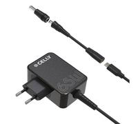 Celly TCTIPS65W Cargador para Portátil 65W Negro