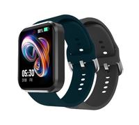 Celly TRAINERBEAT2BL Bluetooth 45mm TFT Negro Azul Silicona IP67 SpO2 Pulsómetro Sueño