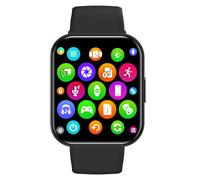 Celly - TRAINERWATCH2BK Relojes inteligentes y deportivos 4,6 cm (1.81") Digital 320 x 320 Pixeles Pantalla táctil Negro GPS (sa