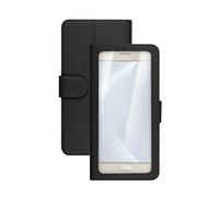 Funda Celly L con ventana negra para móviles de 4,7