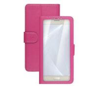 Celly unicaview - funda universal con ventana frontal con sistema slid