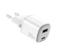 Celly UPTC1USB1USBC25 cargador de dispositivo móvil Cámara digital, Micrófono, Smartphone, Tableta, Teléfono Blanco USB Interior