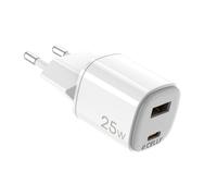 Celly uptc1usb1usbc25 pieza cargador comunicación móvil blanco gris