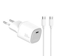 Celly Cargador UPTC1USBC25WCTC Gan 1C 25W con cable C A C