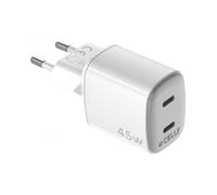 Celly - UPTC2USBC45WWH cargador de dispositivo móvil Universal Blanco Corriente alterna Carga rápida Interior