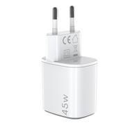 Celly - UPTC2USBC45WWH cargador de dispositivo móvil Universal Blanco Corriente alterna Carga rápida Interior