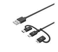 Celly usb3in1bk cable usb para cargar