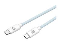 Celly - USBCUSBCCOTTLB cable USB 1,5 m USB C Azul, Blanco