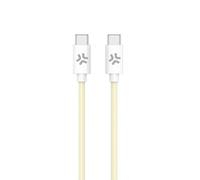 Celly Cable USB-C USBCUSBCCOTTYL 1,5 m Blanco y Amarillo