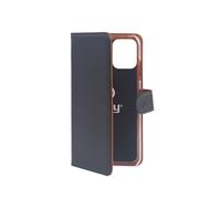 Celly wally funda para teléfono móvil 13,7 cm (5.4') folio negro, ma