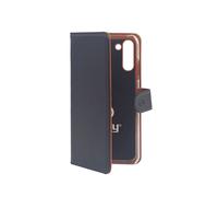 Celly wally funda para teléfono móvil 16 cm (6.3') folio negro, marr