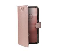 Celly wally one xl funda para teléfono móvil 12,7 cm (5') libro rosa