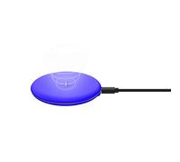 Celly WLFASTFEELBK - Cargador Inalámbrico de Red, Carga rápida Wireless 10 W, 2 A, Feeling Azul