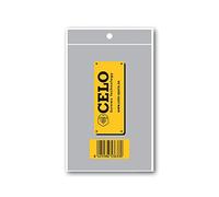 CELO 17996 Celo Bolsa Mediana 50 Unidades, Plateado, 9 x 14 Cm