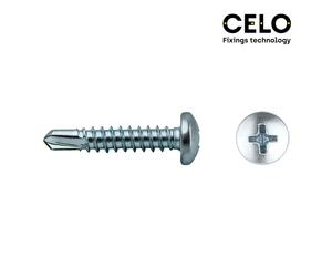 Celo 939327504n - tornillo punta broca din 7504n cabeza alomada impron