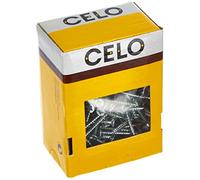 Celo 9440Vlox200 - Tornillo para Madera Velox Rosca Completa Cabeza Avellanada Impronta Pz Diámetro 4X40 Mm, Cincado, 200 Unidades