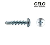 Celo 955637504n - tornillo punta broca din 7504n cabeza alomada impron