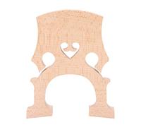 Celo Bridge Celo Maple Bridge, Maple Madera Autolorante Ajuste Puente Reemplazo de Instrumentos Musicales para Reproductores de Violonchelo (4/4)