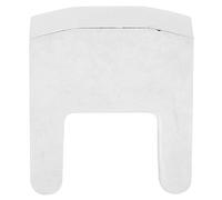 Celo de metal mute 2 punta de zinc silenciador para la reducción de sonido de práctica duradero para estudiantes principiantes plateado 40 x 40 x 13 mm 1 x violon