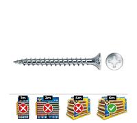 Celo DIN VLOXP Tornillo para madera avellanado pozi zincado + lubr. ø4x25mm Caja 1000 unid.