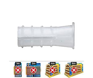 Celo Taco de Plástico Tipo B Ø 10 mm Caja 200 Unidades