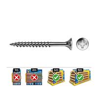 Celo Tornillo Madera Avellanado Ø5x90mm Zincado Caja 100 Unidades Referencia Vloxp