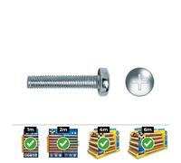 Celo Tornillo Métrica Alomado Philips Din 7985 Ø5x40mm Zincado Caja 150 Unidades
