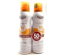 celorriofarma 187089 compatible con Eucerin Sun FPS50+ Spray Transparent Dry Touch, Protector Solar, 200 ml Pack 2Un, Total 400 ml