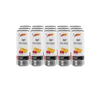 Celsius Bebida Energética Sin Azúcar, Sabor Frambuesa Melocotón, Energy Drink Funcional - Lata, Pack 12 x 355 ml