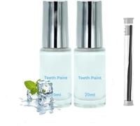 Celsky - Pintura de dientes, te da dientes más blancos al instante, pintura blanqueadora instantánea, aliento fresco, fácil y rápido para obtener dientes brillantes (2)