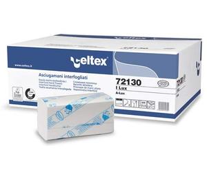 Celtex D833 I Lux - Toalla de mano (32 x 22 cm, 3200 unidades), color blanco