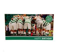 Celtic FC Tarjeta de cumpleaños con insignia