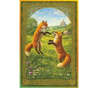 Celtic Fox Journal - Joyful Meadow Edition 6″ × 9″ (150 Lined Pages): Norse Writing Gratitude, Manifestation Notebook for Dream & Shadow Work Diary, ... Oracle Records, Poetry & Creative Journaling