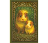 Celtic Guinea Pig Journal - 6 × 9" Furry Friend Edition (120 Lined Pages): Seriously Adorable Pet Notebook with Norse Borders, Mystical Journaling ... Companion Diary, and a Whimsical Gift Idea!