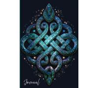 Celtic Knot Journal - Magical Glittering Design with Stars: A Beautiful Glowing Celtic Knot Notebook for Writing, Inspiration, and Mindfulness