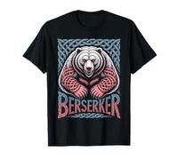 Celtic Knotwork Berserker Bear Nordic Viking Spirit Camiseta
