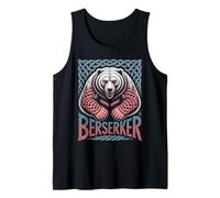 Celtic Knotwork Berserker Bear Nordic Viking Spirit Camiseta sin Mangas