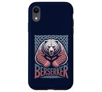 Celtic Knotwork Berserker Bear Nordic Viking Spirit Carcasa para iPhone XR