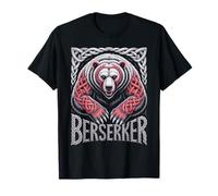 Celtic Knotwork Berserker Bear Nordic Warrior Viking Spirit Camiseta