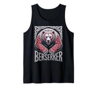 Celtic Knotwork Berserker Bear Nordic Warrior Viking Spirit Camiseta sin Mangas