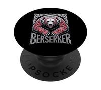 Celtic Knotwork Berserker Bear Nordic Warrior Viking Spirit PopSockets PopGrip Adhesivo