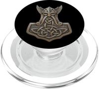 Celtic Nordic Viking: Thor Hammer Mjolnir PopSockets PopGrip para MagSafe