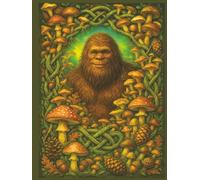 Celtic Sasquatch Journal - 8.5″×11″ Forest Cryptid Edition (120 Lined Pages): Bigfoot Yeti Writing Notebook, Mushrooms, His Woodland Family & Cougar - ... Dreamers, Oracle & Tarot Card Records!