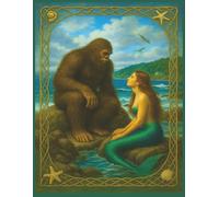 Celtic Sasquatch & Mermaid Journal - Oregon Coast Edition 8.5" × 11" (150 Lined Pages): Norse Bigfoot Writing Notebook for Manifestation and Gratitude ... Diary for Cryptid, Yeti, and Siren Lovers!