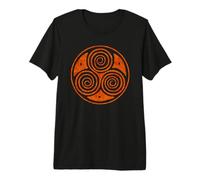 Celtic Spiral Triskele Triple Espiral Camiseta Premium
